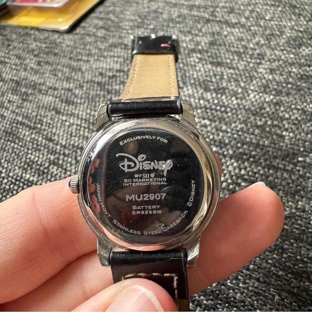 Black and Pink Jack Sparrow Watch - Picture 3 of 3